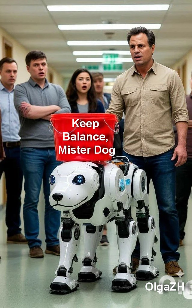 Keep Balance Mister Dog