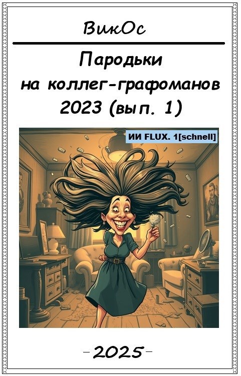 Пародьки на стехи коллег графоманов 2023 вып. 1