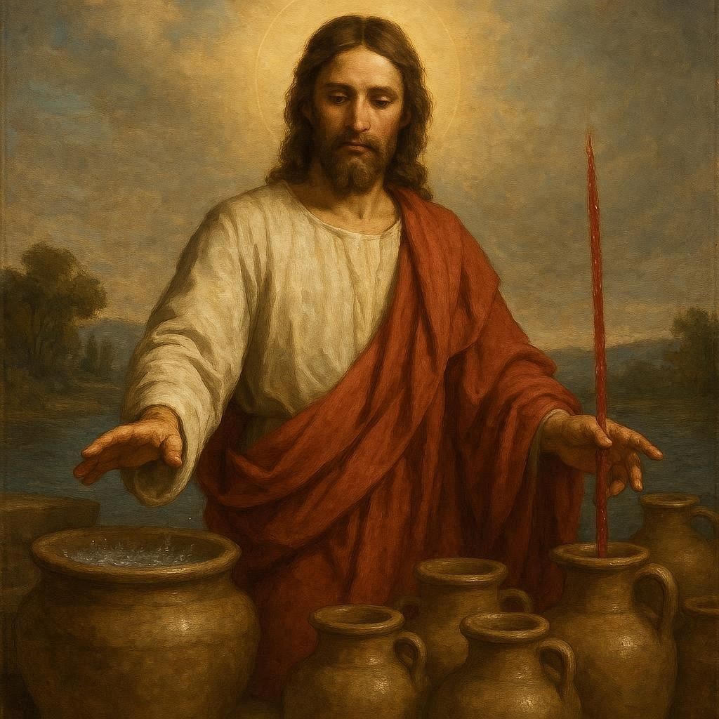 Превращение воды в вино Христом изменение сознания