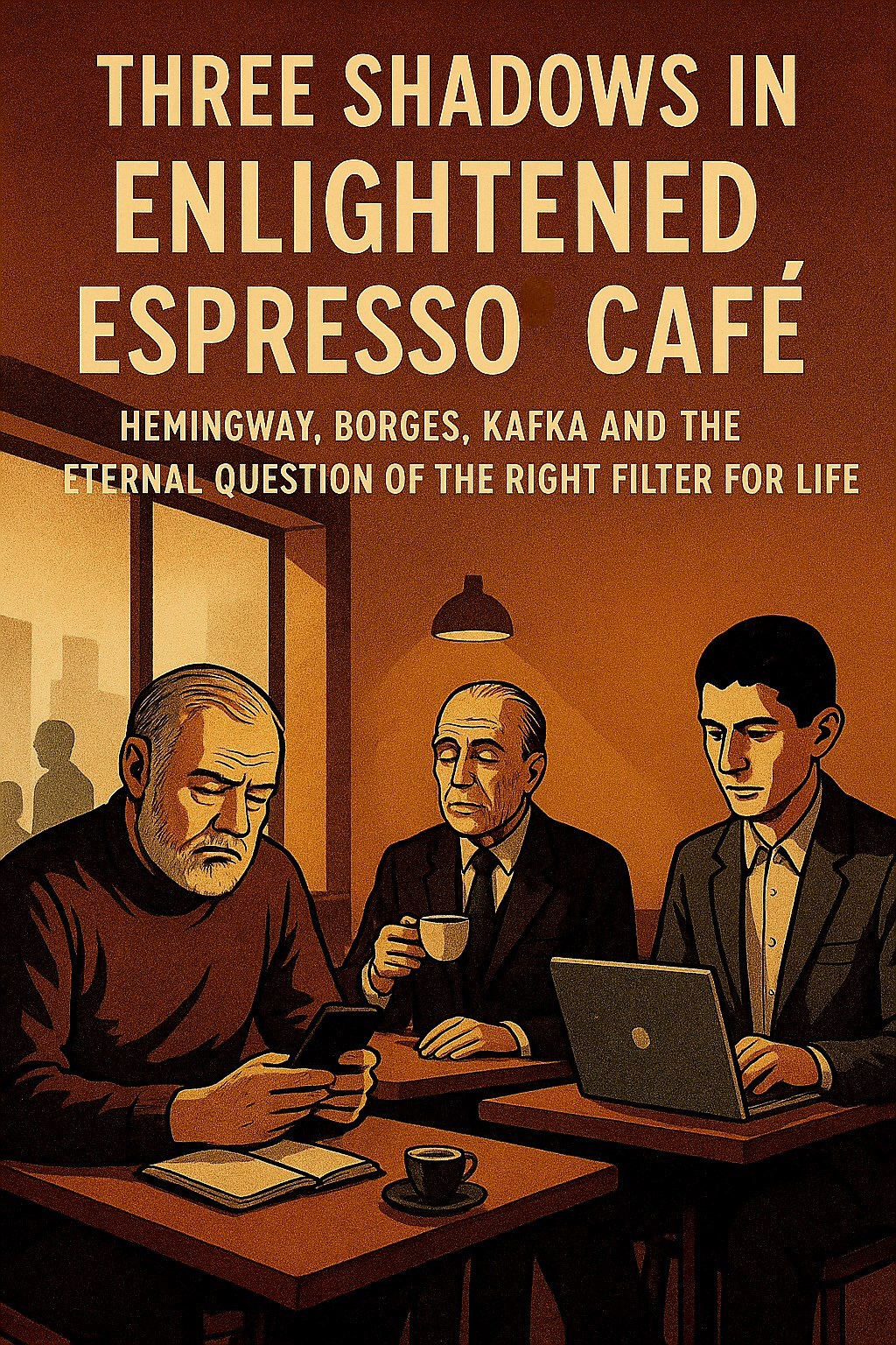 Three Shadows in Enlightened Espresso Caf