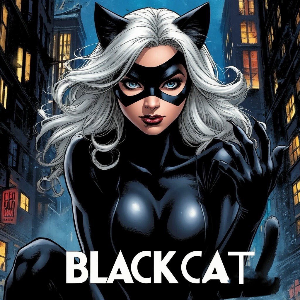 Чёрная кошка 9 жизней