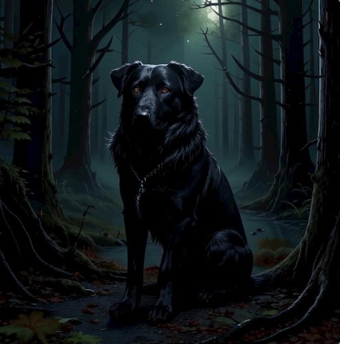 Не смотри на черного пса