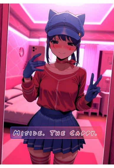 Miside. Игрок спасший Кепочку